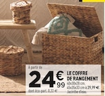 Promo Le coffre de rangement à 24,99 € dans le catalogue Centrakor à Saint-Gildas-des-Bois