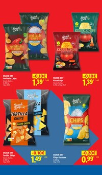 Chips im aktuellen Lidl Prospekt (Jena) Chips im Lidl Prospekt "Der PreisfĂĽhrer macht Deutschland dauerhaft gĂĽnstiger!" mit 38 Seiten (Jena)