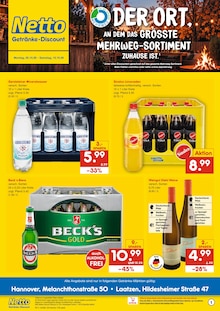 Bier im aktuellen Netto Marken-Discount Prospekt (Langenhagen) Bier im Netto Marken-Discount Prospekt "DER ORT, AN DEM DU IMMER AUSGEZEICHNETE PREISE FINDEST." mit 6 Seiten (Langenhagen)