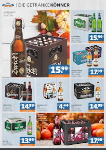 Krombacher im Getränke Lehmann - Getränke A-Z Prospekt "DIE GETRÄNKEKÖNNER" mit 4 Seiten (Eberswalde)