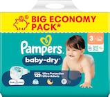 Aktuelles Windeln Baby Dry Gr. 3 (6-10 kg) Big Pack Angebot bei dm-drogerie markt in Herne ab 19,95 €