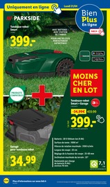 Tondeuse À Gazon Angebote im Prospekt "Le vrai prix des bonnes choses" von Lidl Tondeuse À Gazon Angebote im Prospekt "Le vrai prix des bonnes choses" von Lidl auf Seite 18