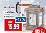 Holzlaterne Angebote von Tony Brown by Stolz bei Kaufhaus Stolz Wismar für 15,99 €