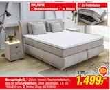 Aktuelles Boxspringbett Angebot bei Opti-Megastore in Bremen ab 1.499,00 €