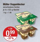 Doppeldecker von Müller im aktuellen V-Markt Prospekt für 0,99 €
