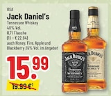 Tennessee Whiskey Angebote von Jack Daniel's bei Trinkgut Lünen für 15,99 €