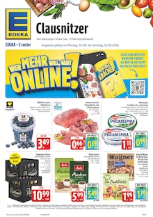 EDEKA Prospekt der Woche "Wir lieben Lebensmittel!" Seite 1, 10.08.2026 bis 15.08.2026 für Dippoldiswalde Aktueller EDEKA Prospekt "Wir lieben Lebensmittel!" Seite 1 von 38 Seiten für Dippoldiswalde