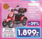 Vierrad-Elektroroller J4000 von ECONELO im aktuellen Netto Marken-Discount Prospekt