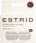 Rasierklingen Body von Estrid für 23,95 € bei dm-drogerie markt im Angebot Rasierklingen Body von Estrid im aktuellen dm-drogerie markt Prospekt