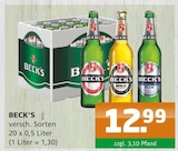 BECK’S bei Getränke A-Z im Mittenwalde Prospekt für 12,99 €
