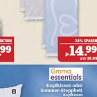 Kopfkissen oder Sommer-Steppbett im Angebot bei Marktkauf in Erlangen Kopfkissen oder Sommer-Steppbett Angebote von Emma essentials bei Marktkauf Erlangen für 14,99 €