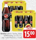 Cola Angebote von Sinalco bei Trinkgut Beckingen für 15,00 €