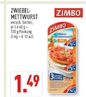 Aktuelles ZWIEBEL-METTWURST Angebot bei Marktkauf in Wuppertal ab 1,49 €
