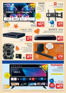 Fernseher im Marktkauf Prospekt "AUSWAHL RIESIG, PREISE NIEDRIG" mit 45 Seiten (Erlangen)