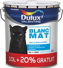 Mr Bricolage Albi - Peinture 10 l mat murs et plafonds Promo Peinture 10 l mat murs et plafonds dans le catalogue Mr Bricolage "Plein pot sur les petits prix." à Albi