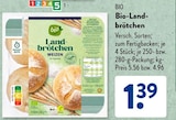Bio-Landbrötchen von Bio im aktuellen ALDI SÜD Prospekt für 1,39 €