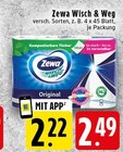 Wisch & Weg Original Angebote von Zewa bei EDEKA Krefeld für 2,22 €