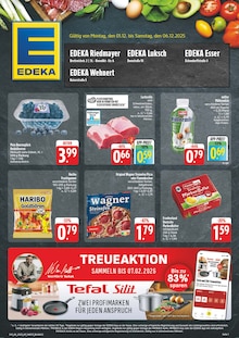 Aktueller EDEKA Prospekt "Wir lieben Lebensmittel!" Seite 1 von 8 Seiten für Würzburg