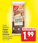Vegane Schoko-brötchen von GUT&GÜNSTIG für 1,99 € bei E center im Angebot Vegane Schoko-brötchen von GUT&GÜNSTIG im aktuellen E center Prospekt