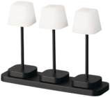 AKKU-TISCHLEUCHTEN-SET bei Sconto SB im Lübeck Prospekt für 19,95 €