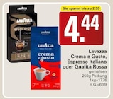 Espresso Italiano Angebote von Lavazza bei WEZ Minden für 4,44 €