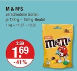 Peanut im V-Markt Prospekt Peanut von M & M'S im aktuellen V-Markt Prospekt für 1,69 €