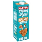 Lait d'amande Nature - ANDROS en promo chez Carrefour Market Lait d'amande Nature - ANDROS dans le catalogue Carrefour Market