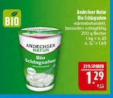 Bio Schlagsahne Angebote von Andechser Natur bei Marktkauf Leipzig für 1,29 €