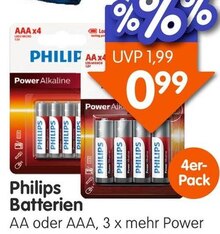 Batterien, 4er-Pack bei b&m in Mainz Batterien, 4er-Pack im Angebot bei b&m Mainz für 0,99 €