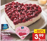 Aktuelles Himbeer-Herztorte Angebot bei Netto Marken-Discount in Bielefeld ab 3,99 €