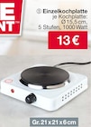 Einzelkochplatte im Angebot bei Woolworth in Leipzig Einzelkochplatte Angebote bei Woolworth Leipzig für 13,00 €