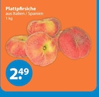 Plattpfirsiche im aktuellen V-Markt Prospekt für 2,49 €