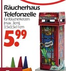 Räucherhaus Telefonzelle Angebote bei Wreesmann Altenburg für 5,99 €