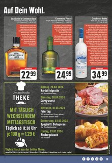 Jack Daniels im EDEKA Prospekt "Aktuelle Angebote" mit 24 Seiten (Hamm)