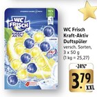 Kraft-Aktiv Duftspüler im Angebot bei E center in Villingen-Schwenningen Kraft-Aktiv Duftspüler Angebote von WC Frisch bei E center Villingen-Schwenningen für 3,79 €