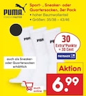 Sport-, Sneaker- oder Quartersocken, 3er Pack im Angebot bei Netto Marken-Discount in Düren Sport-, Sneaker- oder Quartersocken, 3er Pack Angebote von Puma bei Netto Marken-Discount Düren für 6,99 €