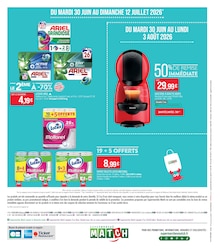 Catalogue Supermarchés Match, 30/06/2026 - 12/07/2026, LES BONS PLANS de l'été, 24 pages Prospectus Supermarchés Match en cours, "LES BONS PLANS de l'été", 24 pages