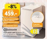 TOPLADER WAT Prime 6 L3 von Bauknecht für 459,00 € bei Sconto SB im Angebot TOPLADER WAT Prime 6 L3 von Bauknecht im aktuellen Sconto SB Prospekt