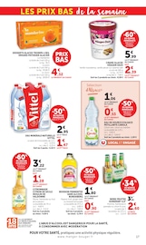 Promos Eau Minérale dans le catalogue "LES PRIX BAS ! DANS VOTRE MAGASIN" de Hyper U Eau Minérale en promo dans le catalogue Hyper U à la page 17