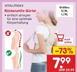 Rückenstütz-Gürtel im Angebot bei Netto Marken-Discount in Hückelhoven Rückenstütz-Gürtel Angebote von Vitalmaxx bei Netto Marken-Discount Hückelhoven für 7,99 €