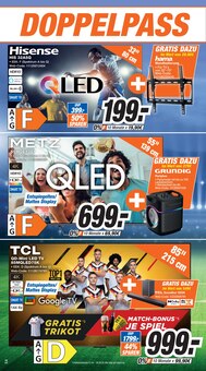 Fernseher im expert Prospekt "Top Angebote" mit 12 Seiten (Gießen)