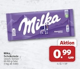 Schokolade im Angebot bei famila Nordwest in Lingen Schokolade Angebote von Milka bei famila Nordwest Lingen für 0,99 €
