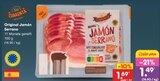 Original Jamón Serrano im Angebot bei Netto Marken-Discount in Gotha Original Jamón Serrano Angebote von Las Cuartas bei Netto Marken-Discount Gotha für 1,49 €