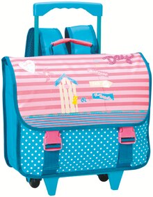 Cartable à roulettes «sunny» - Carrefour Market à Athis-Mons Cartable à roulettes «sunny» en promo chez Carrefour Market Athis-Mons à 14,90 €