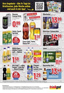 Cola im Trinkgut Prospekt "Aktuelle Angebote" mit 8 Seiten (Bad Homburg (Höhe))