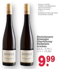 Chardonnay Kalkstein trocken bei E center im Mainz Prospekt für 9,99 €