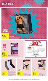 Promos Chaussettes dans le catalogue "Carrefour" de Carrefour Chaussettes en promo dans le catalogue Carrefour à la page 68