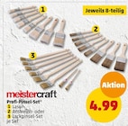 Aktuelles Profi-Pinsel-Set Angebot bei Penny-Markt in Münster ab 4,99 €