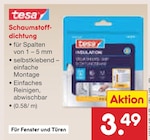 Bürobedarf im Netto Marken-Discount Prospekt Schaumstoffdichtung von tesa im aktuellen Netto Marken-Discount Prospekt für 3,49 €