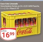 Limonade im Angebot bei GLOBUS in Pulheim Limonade Angebote von Coca-Cola bei GLOBUS Pulheim für 16,99 €
